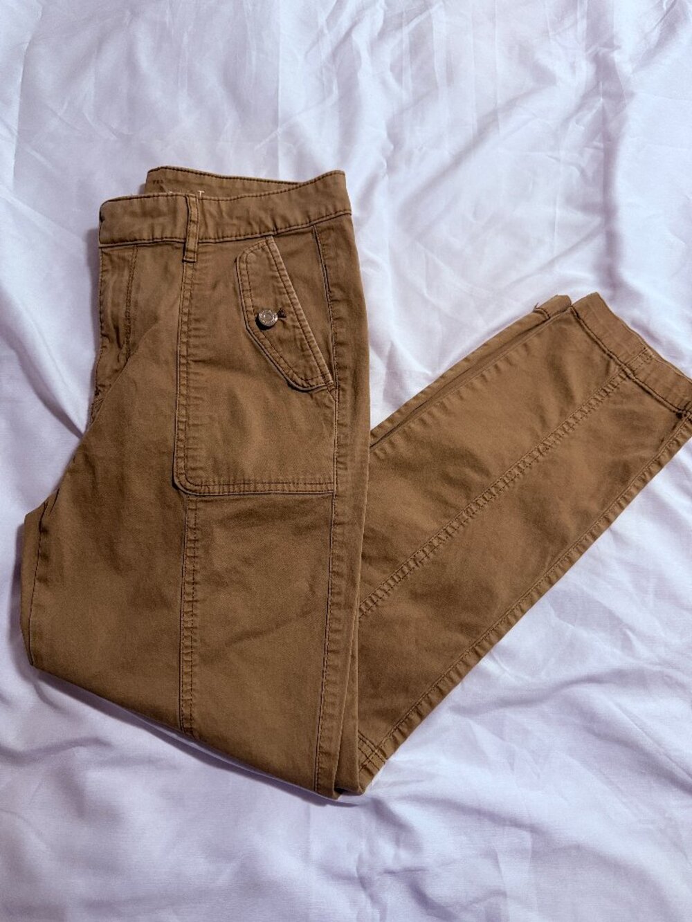 White House Black Market High-Rise Pret-A-Jet Slim Ankle Pants Size 8